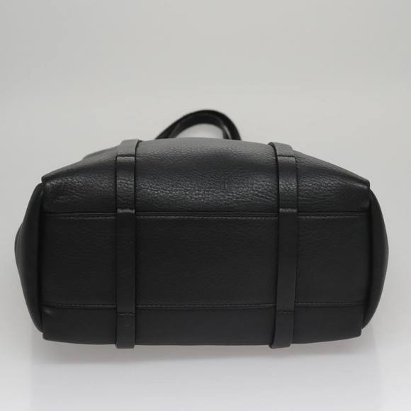 BALENCIAGA Everyday Tote XS Bag Leather 2way Black Silver 489813 Auth hk1951 - Picture 5 of 16